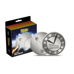 RETOUR VERS LE FUTUR - Set de 4 dessous de verres en métal