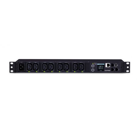 CyberPower PDU81005 unité de distribution d'énergie 8 sortie(s) CA 1U Noir
