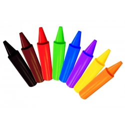 Lot de 24 Maxi Crayons de couleur à la Cire Crayola compatible Mini Kids (Couleurs assorties)