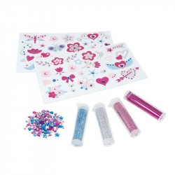 Set de Tatouages pailletés Buki Be Teens Bijoux