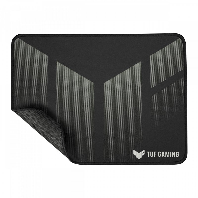 ASUS TUF P1 Gaming Tapis de souris de jeu Noir, Gris