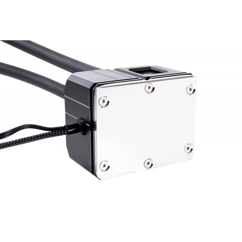 Alphacool Eisbaer Pro Aurora 360 Processeur Refroidisseur de liquide tout-en-un 12 cm Noir, Blanc 1 pièce(s)