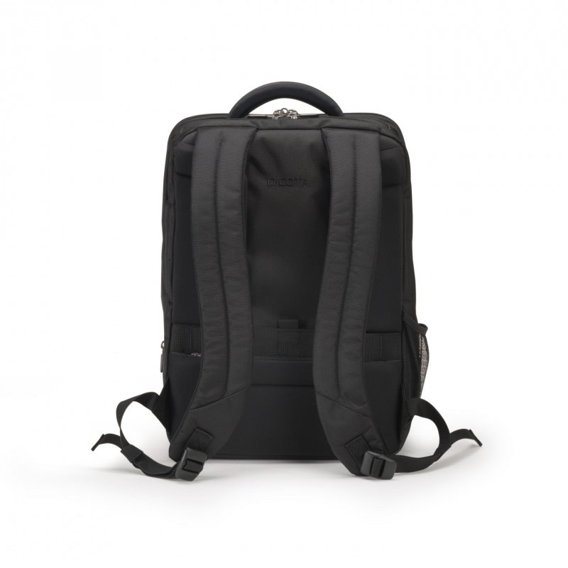 DICOTA Eco Backpack PRO sac à dos Noir Polyester, Polyéthylène téréphthalate (PET)