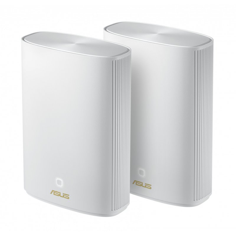 ZENWIFI AX HYBRID (XP4) AX1800 PW LINE 2 SET WHITE MESH WIFI 6