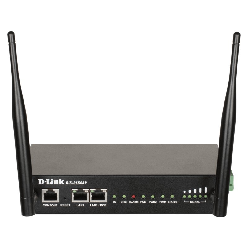 D-Link DIS-2650AP wireless access point 1200 Mbit/s Black Power over Ethernet (PoE)