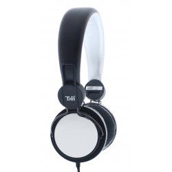 T'nB CSBCWH headphones/headset Wired Head-band Calls/Music Black, White