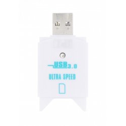T'nB READERSD3 lecteur de carte mémoire USB 3.2 Gen 1 (3.1 Gen 1) Interne Blanc