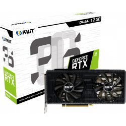 Carte Graphique Nvidia Palit compatible GeForce RTX 3060 Dual 12Go
