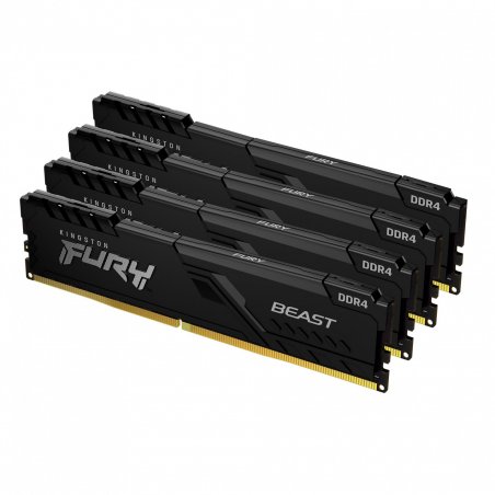32GB DDR4-3200MHZ CL16 DIMM (KIT OF 4) FURY BEAST BLACK