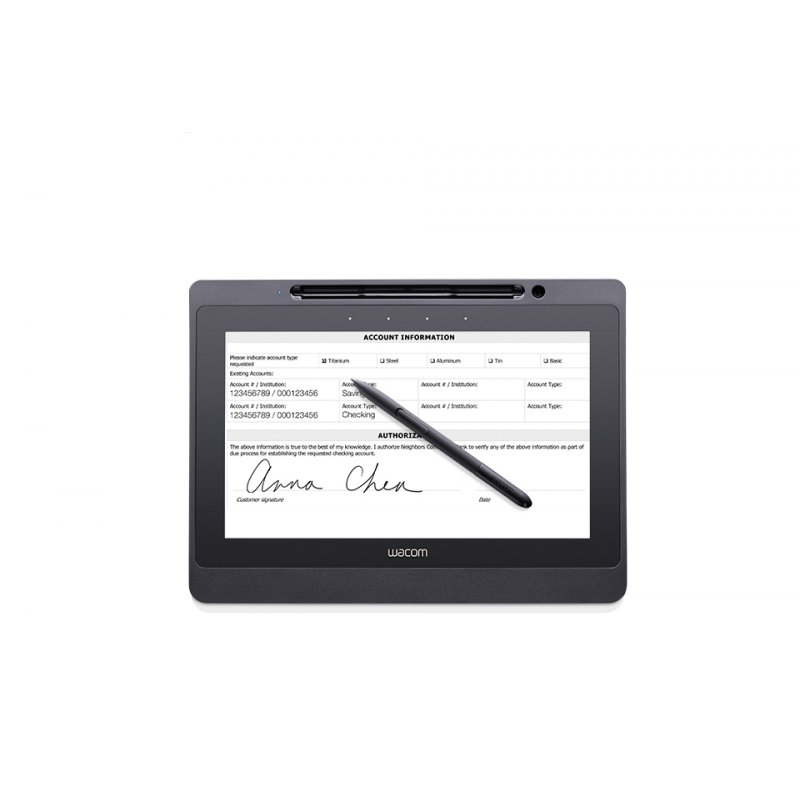 Wacom DTU1141B signature capture pad 25.6 cm (10.1") Black
