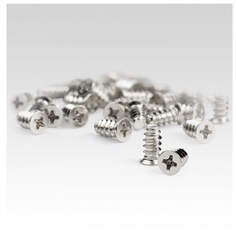 50-PACK M5 SCREWS - 10MM LONG COMPUTER/PC CASE FAN SCREWS