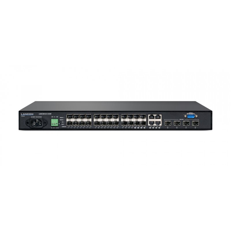 Lancom Systems GS-2328F Géré L3 Gigabit Ethernet (10/100/1000) 1U Noir