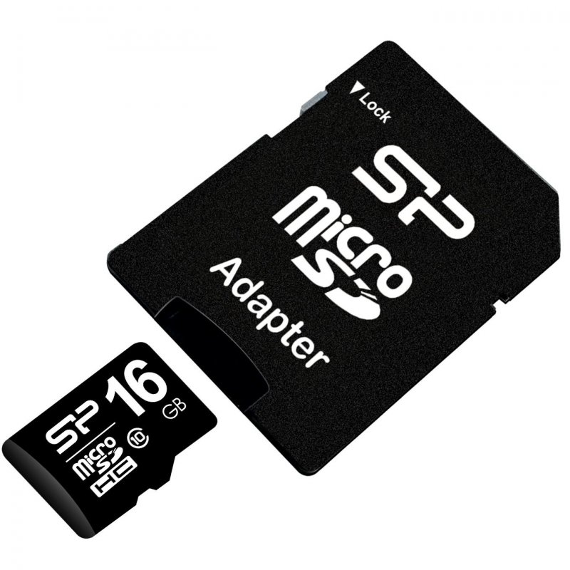 SILICON POWER memory card SDHC 16Go