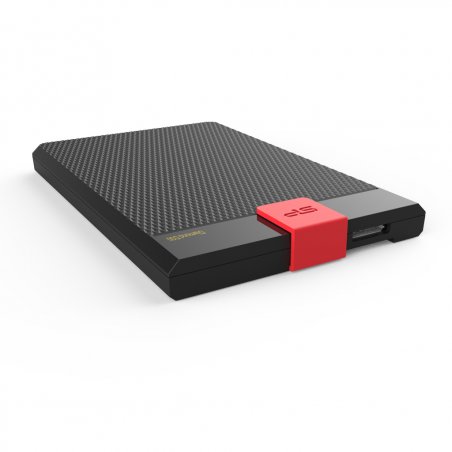 Silicon Power Diamond D30 disque dur externe 1 To Noir, Rouge