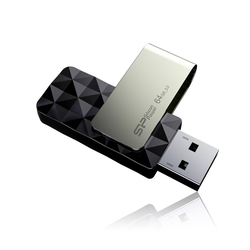 Silicon Power Blaze B30 USB flash drive 64 GB USB Type-A 3.2 Gen 1 (3.1 Gen 1) Black