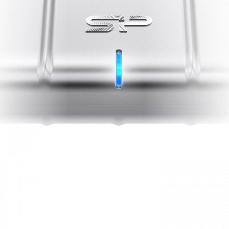 Silicon Power Armor A75 disque dur externe 2 To Argent