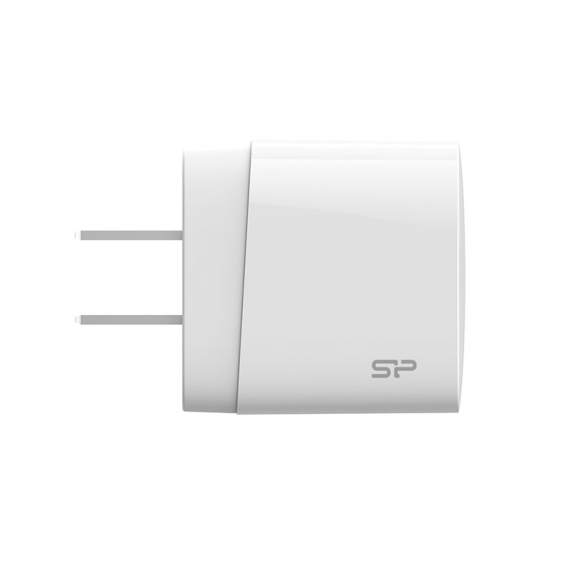 Silicon Power SP18WASYQM10L0CW mobile device charger Smartphone, Tablet White AC Fast charging Indoor