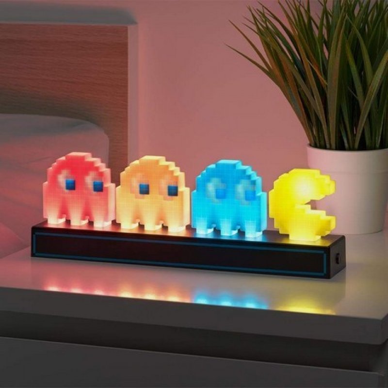 Paladone Pac-Man Lampe mit Geister Veilleuse de toilettes