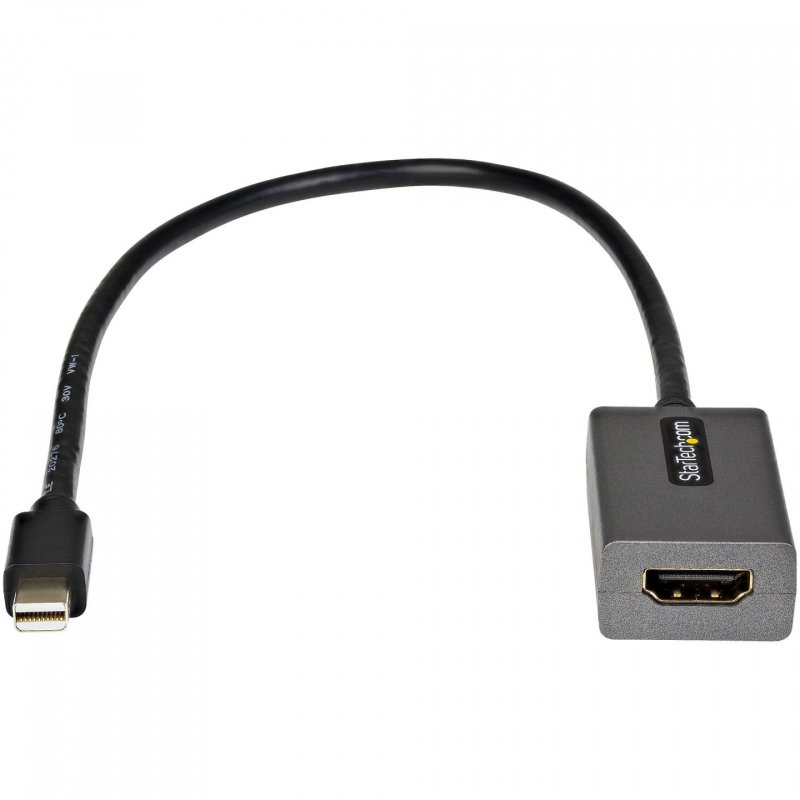 StarTech.com Mini DisplayPort to HDMI Adapter - mDP to HDMI Adapter Dongle - 1080p - Mini DisplayPort 1.2 to HDMI Monito
