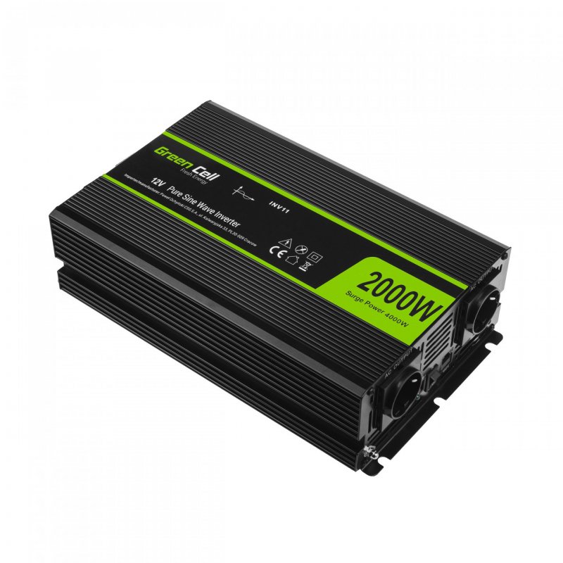 Green Cell INV11 power adapter/inverter Auto 12 W
