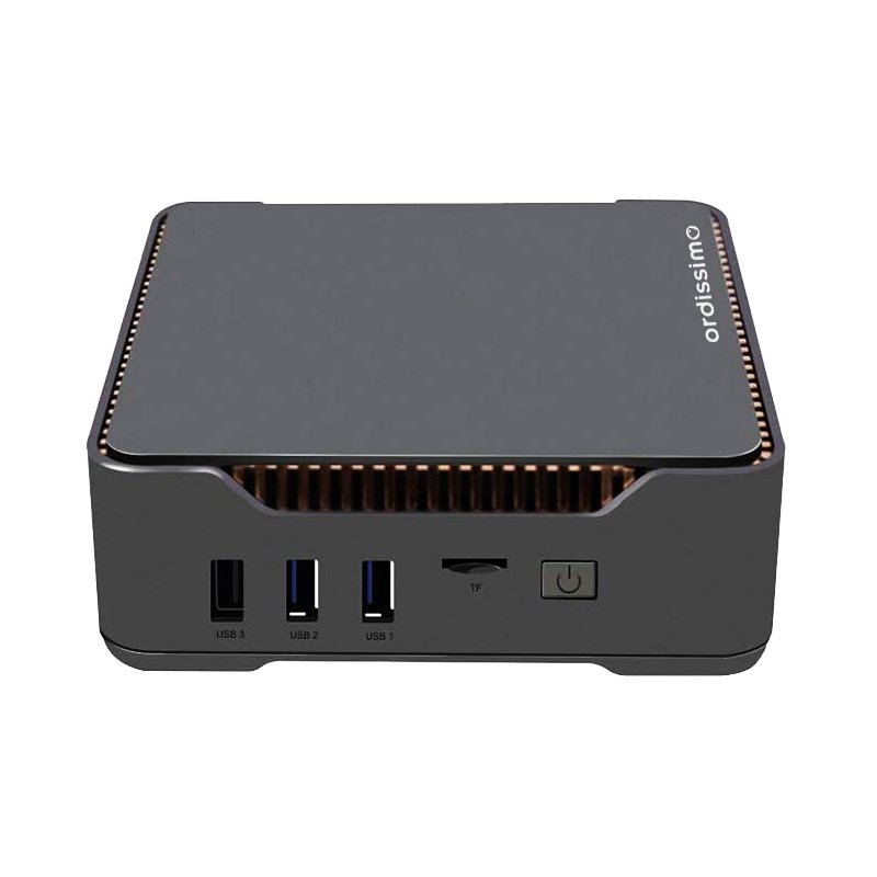 ORDISSIMO Luna 2 J3455 Mini Tower Intel Celeron J 4 GB DDR3-SDRAM 240 GB eMMC Mini PC Black