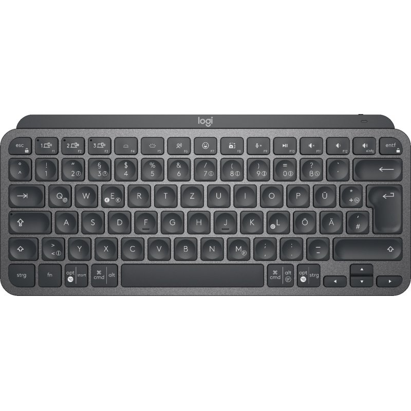 MXKEYS MINI WRLS ILLUMINATED KB GRAPHITE - DEU - CENTRAL