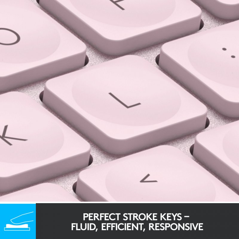 MXKEYS MINI WRLS ILLUMINATED KB ROSE - DEU - CENTRAL