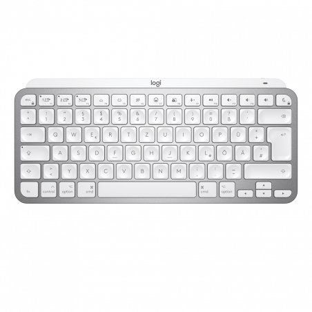 MXKEYS MINI F. MAC WRLS ILLUM. PALE GREY - CH - CENTRAL