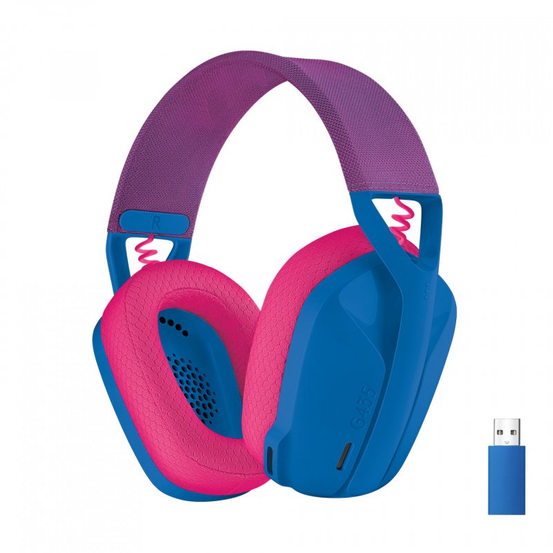 G435 LIGHTSPEED WRLS G HEADSET BLUE - EMEA