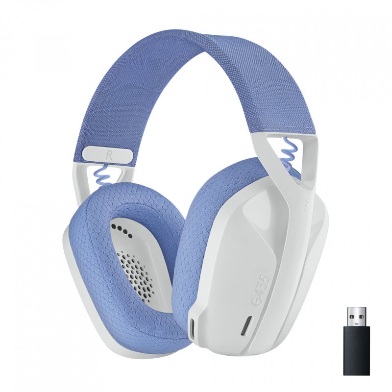 G435 LIGHTSPEED WRLS G HEADSET WHITE - EMEA