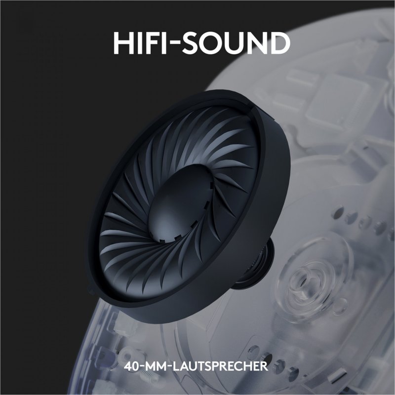 G435 LIGHTSPEED WRLS G HEADSET WHITE - EMEA