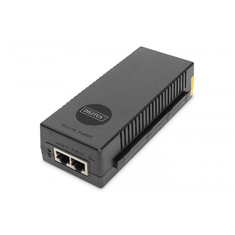 Digitus 10 Gigabit Ethernet PoE+ Injector, 802.3at, 30 W