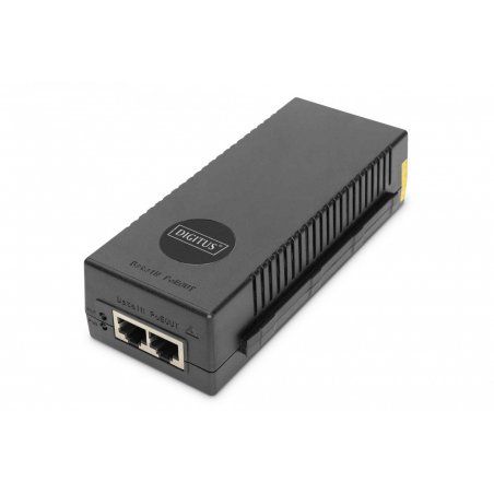 Digitus Injecteur PoE+ 10 Gigabit Ethernet, 802.3at, 30 W