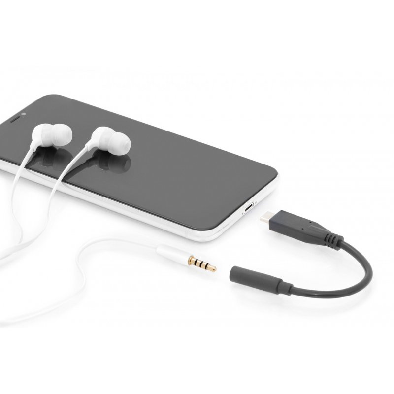 DIGITUS Adapter USB-C auf Klinkenstecker - 20 cm