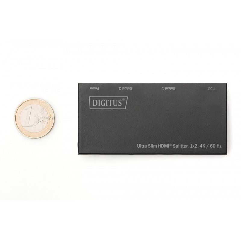 DIGITUS Ultra Slim HDMI Splitter DS-45322 - Video-/Audio-Splitter - 2 Anschlüsse