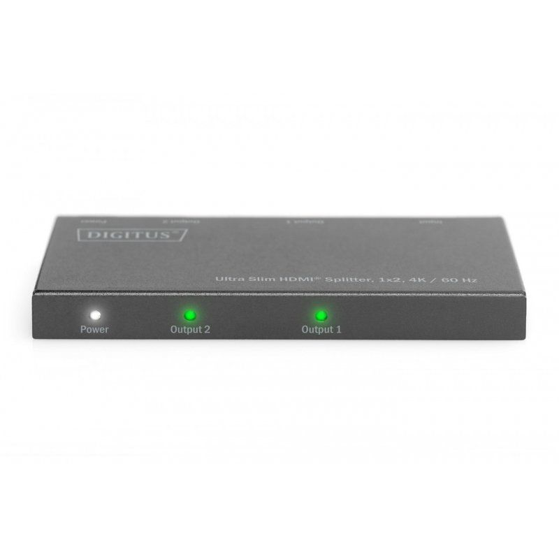 DIGITUS Ultra Slim HDMI Splitter DS-45322 - Video-/Audio-Splitter - 2 Anschlüsse