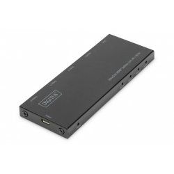 DIGITUS Ultra Slim HDMI Splitter DS-45323 - Video-/Audio-Splitter - 4 Anschlüsse