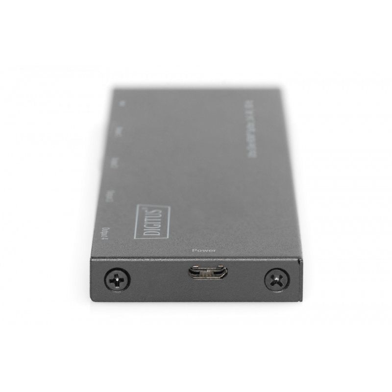 Digitus Ultra Slim HDMI splitter, 1x4, 4K / 60 Hz
