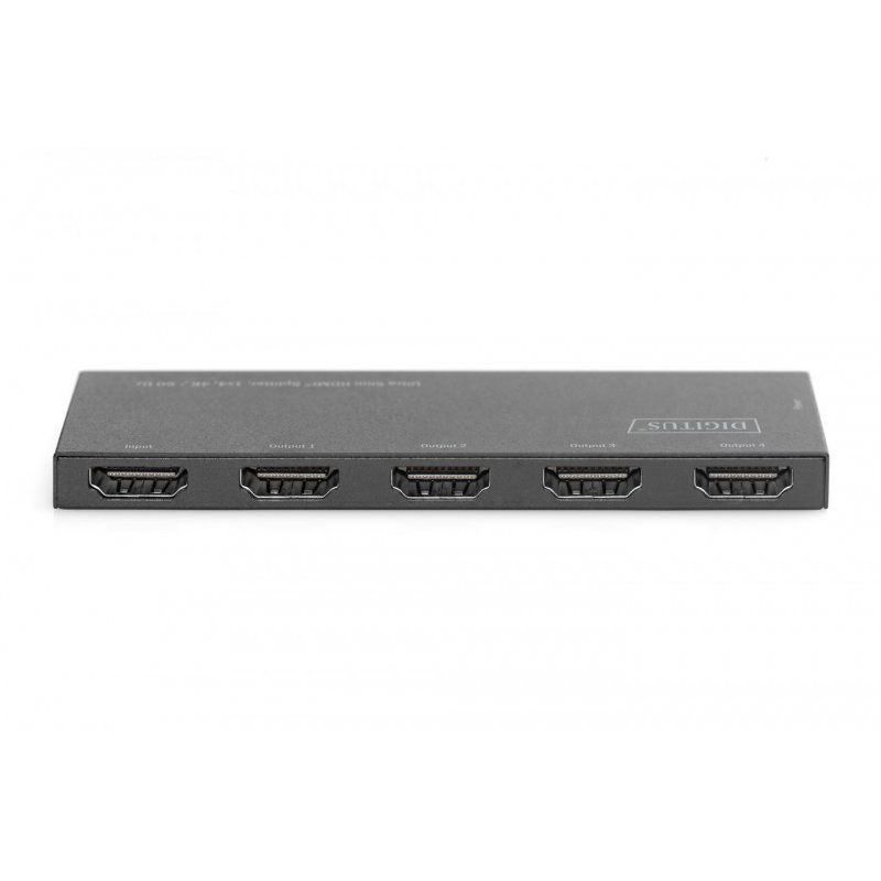 Digitus Ultra Slim HDMI splitter, 1x4, 4K / 60 Hz