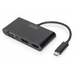 DIGITUS - externer Videoadapter - weiß
