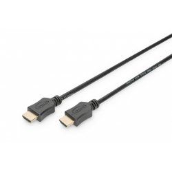 Digitus HDMI à haut débit avec câble de raccordement Ethernet