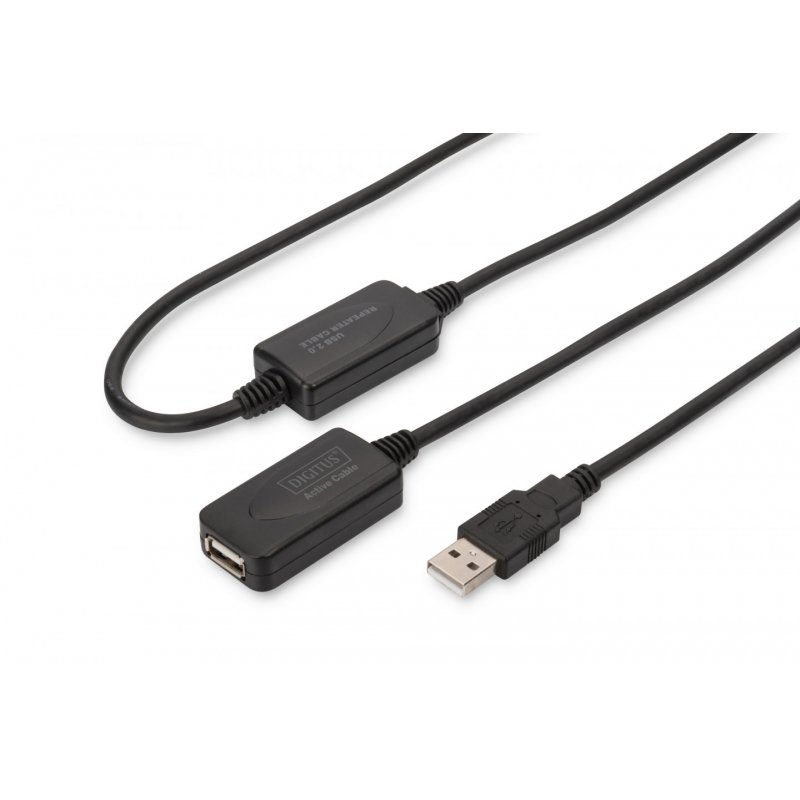 DIGITUS USB 2.0 Repeater Cable DA-73102 - USB-Verlängerungskabel - USB bis USB - 20 m
