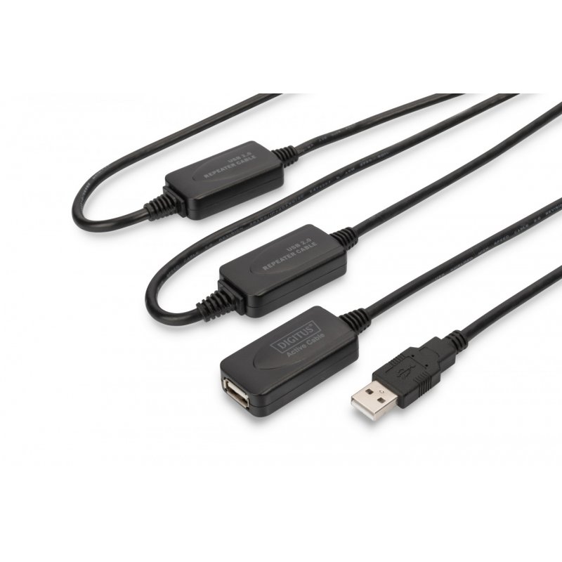 Digitus USB 2.0 Repeater Cable, 25m