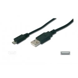 ASSMANN compatible USB-Kabel - Micro-USB Typ B bis USB - 3 m