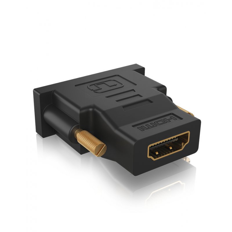 Adapter DVI-D (24+1)  HDMI (ST-BU) ICY BOX Black