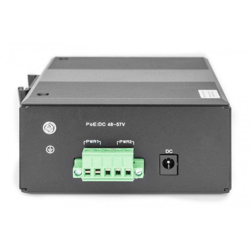 Digitus Commutateur réseau 7 ports Gigabit Ethernet PoE, industriel, non administrable, 1 port DP
