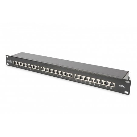 DIGITUS Professional DN-91624S-EA-B - Patch Panel - 1U - 48.3 cm (19")