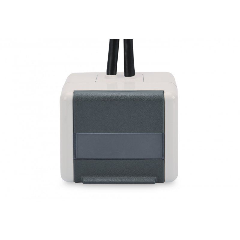 Digitus Outdoor Surface Mount Box for Keystone Modules, IP44 surface mount with hinged lid