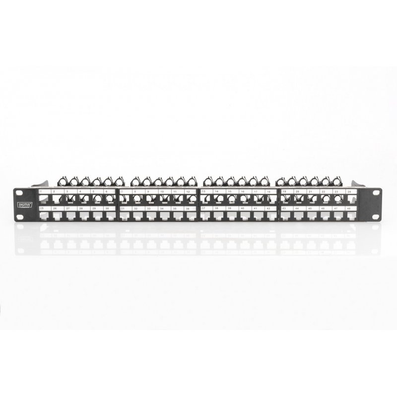 Digitus Modular High Density Patch Panel, shielded
