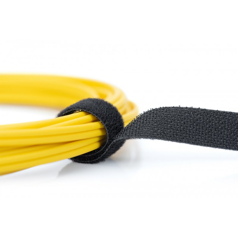 Digitus Bande d'attache de type velcro, en rouleau